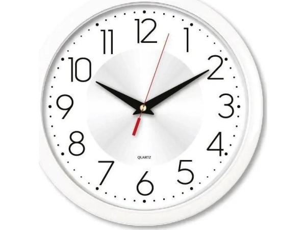 Настенные часы Бюрократ WallC-R69P22/White