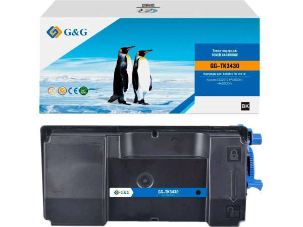 Картридж G&G GG-TK3430 (аналог Kyocera TK-3430)