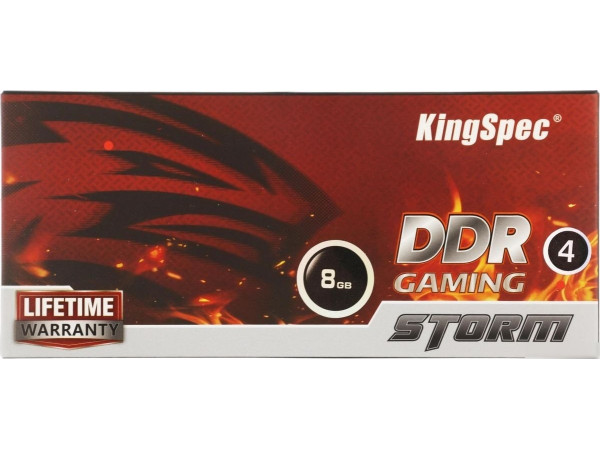 Оперативная память KingSpec Storm 8ГБ DDR4 2666 МГц KS2666D4M12008G