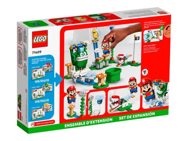 Конструктор LEGO Super Mario 71409 Дополнительный набор Испытание Огромного Спайка в облаках
