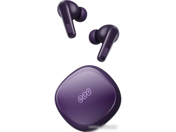 Наушники QCY T13X (фиолетовый)