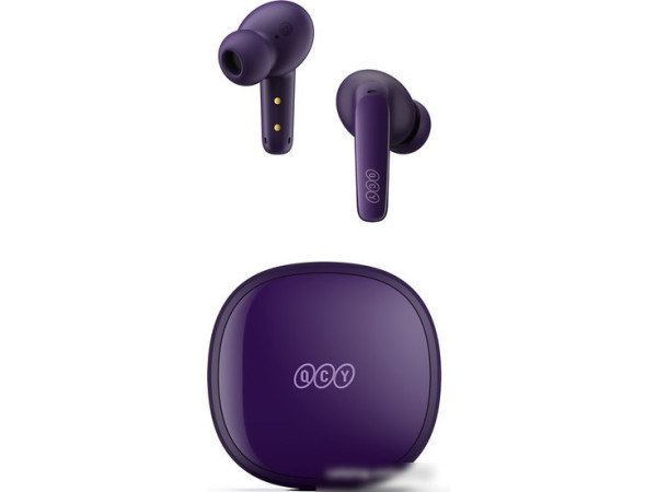 Наушники QCY T13X (фиолетовый)