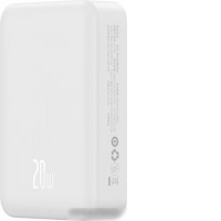 Внешний аккумулятор Baseus Magnetic Mini Wireless Fast Charge Power Bank 20W 20000mAh (белый)