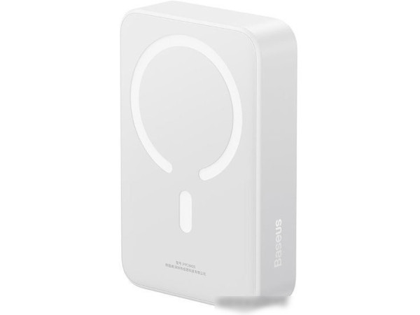 Внешний аккумулятор Baseus Magnetic Mini Wireless Fast Charge Power Bank 20W 20000mAh (белый)