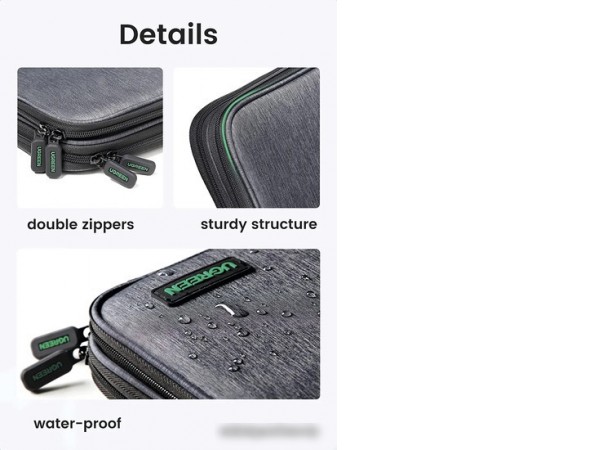 Органайзер для сумки Ugreen LP139 50147 (серый)