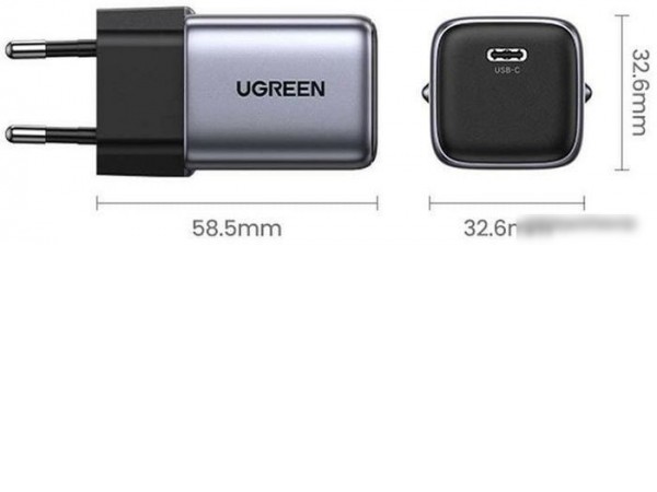 Сетевое зарядное Ugreen CD318 90664