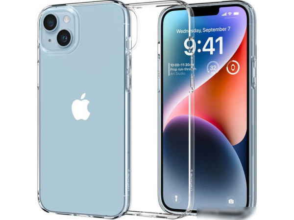 Чехол для телефона Spigen Liquid Crystal iPhone 14 Plus ACS04887 (crystal clear)