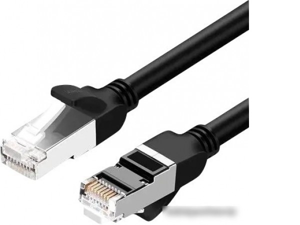 Кабель Ugreen NW101 50192 RJ45 - RJ45 (2 м, черный)