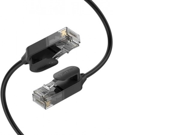 Кабель Ugreen NW122 70332 RJ45 - RJ45 (1 м, черный)