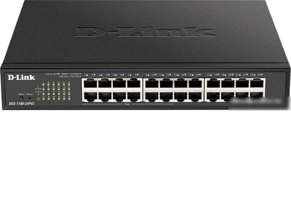 Настраиваемый коммутатор D-Link DGS-1100-24PV2/A3A
