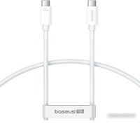 Кабель Baseus Superior Series 2 USB4 Full-Function Fast Charging Cable 240W USB Type-C - USB Type-C (1 м, белый)