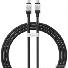 Кабель Baseus CoolPlay Series USB Type-C - USB Type-C (1 м, черный)