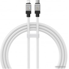 Кабель Baseus CoolPlay Series USB Type-C - Lightning (1 м, белый)