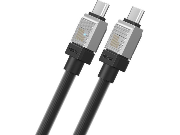 Кабель Baseus CoolPlay Series USB Type-C - USB Type-C (2 м, черный)