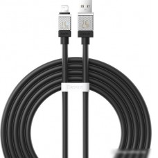 Кабель Baseus CoolPlay Series Fast Charging Cable 2.4A USB Type-A - Lightning (2 м, черный)