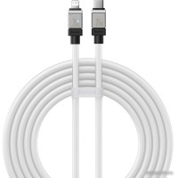 Кабель Baseus CoolPlay Series USB Type-C - Lightning (2 м, белый)