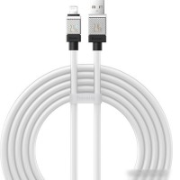 Кабель Baseus CoolPlay Series Fast Charging Cable 2.4A USB Type-A - Lightning (2 м, белый)