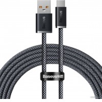 Кабель Baseus Dynamic Series Fast Charging Data Cable 100W USB Type-A - USB Type-C (2 м, серый)