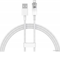 Кабель Baseus Explorer Series Fast Charging Cable with Smart Temperature Control 2.4A USB Type-A - Lightning (1 м, белый)