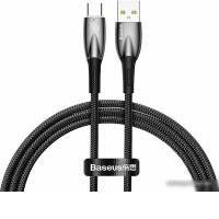 Кабель Baseus Glimmer Series Fast Charging Data Cable USB Type-A - Type-C 100W CADH000501 (2 м, черный)
