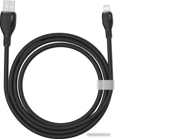 Кабель Baseus Pudding Series USB Type-A - Lightning (2 м, черный)