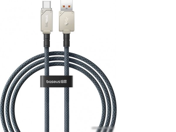 Кабель Baseus Unbreakable Series USB Type-A - USB Type-C (1 м, белый)