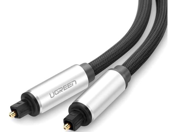 Кабель Ugreen AV108 10540 Toslink (2 м, черный)