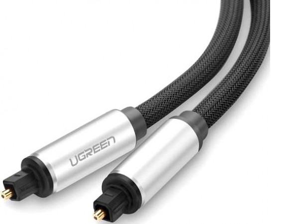 Кабель Ugreen AV108 10542 Toslink (1.5 м, черный)