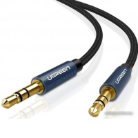 Кабель Ugreen AV112 3.5 мм - 3.5 мм (1 м, синий)