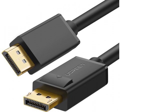 Кабель Ugreen DP102 10244 DisplayPort 1.2 - DisplayPort 1.2 (1 м, черный)