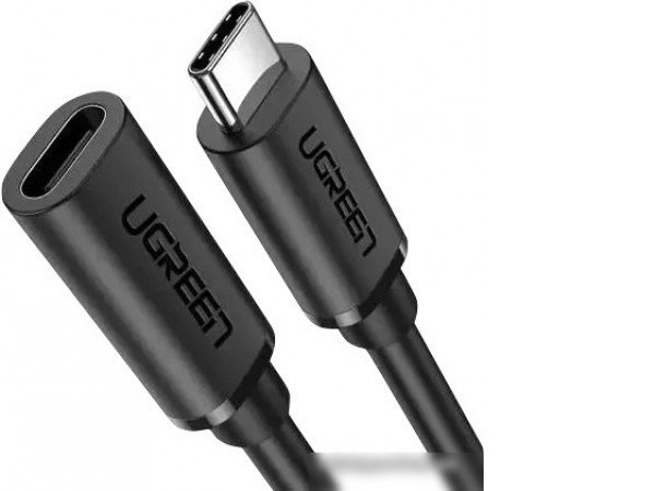 Удлинитель Ugreen US353 10387 Thunderbolt 3 - Thunderbolt 3 (1 м, черный)