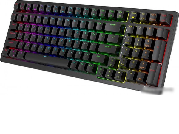 Клавиатура Royal Kludge RK98 RGB (черный, RK Brown)