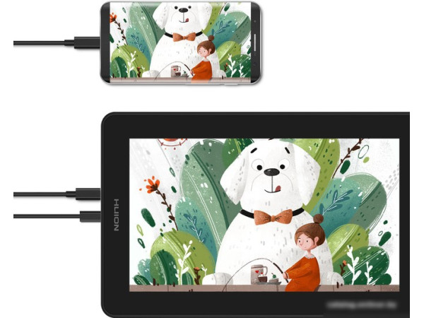 Графический монитор Huion Kamvas 12 (черный)