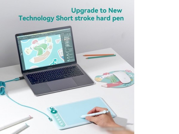 Графический планшет Parblo Intangbo X7 (черный)