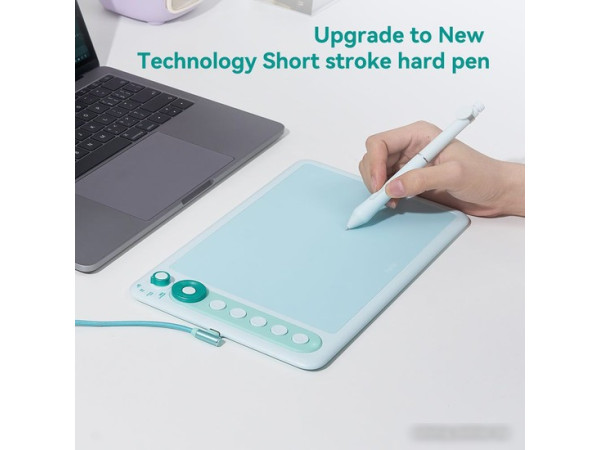 Графический планшет Parblo Intangbo X7 (розовый)