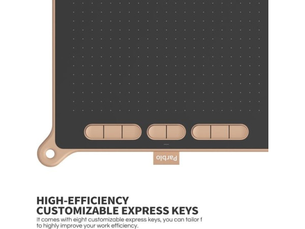 Графический планшет Parblo Ninos M (розовый)