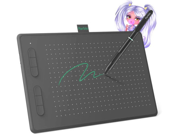 Графический планшет Parblo Ninos N10B (черный)