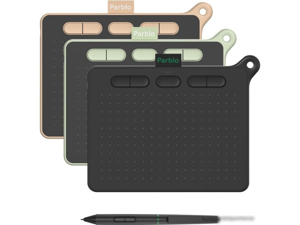 Графический планшет Parblo Ninos S (черный)