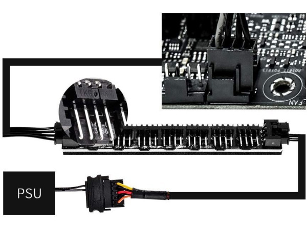 Разветвитель вентиляторов ID-Cooling FH-07