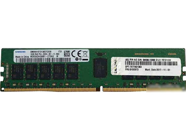 Оперативная память Lenovo 32ГБ DDR4 3200 МГц 4X77A08633