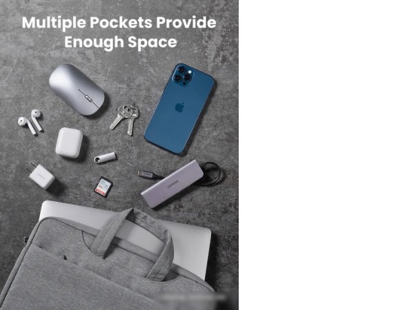 Сумка Ugreen 20448 13''-13.9'' (серый)