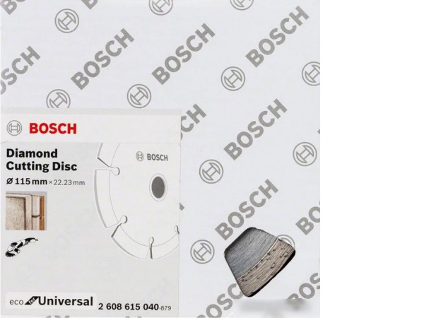 Отрезной диск алмазный Bosch Eco Universal 2608615027