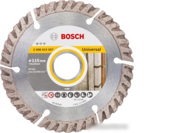 Отрезной диск алмазный Bosch Standard Universal 2608615057