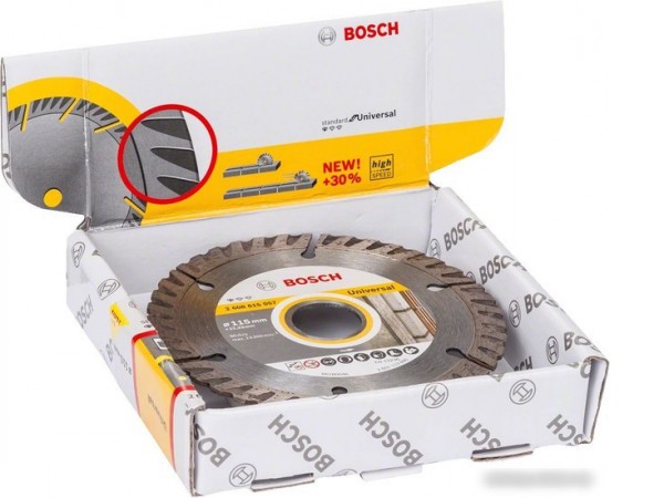 Отрезной диск алмазный Bosch Standard Universal 2608615057