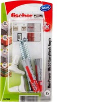 Дюбель-костыль Fischer EasyHook Angle DuoPower 10x50 K NV 557918 (2 шт)