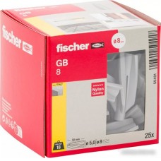 Дюбель для газо- и пенобетона Fischer GB 8 50491 (25 шт)