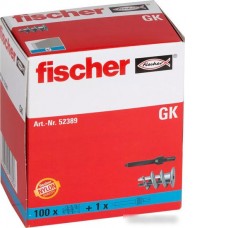 Дюбель для гипсокартона Fischer GK 52389 (100 шт)