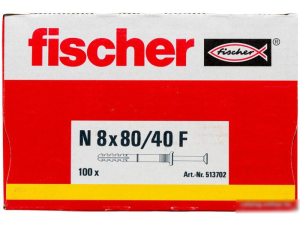 Дюбель-гвоздь Fischer N 10 x 160/110 S 50348 (50 шт)