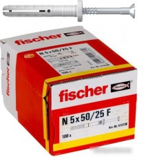 Дюбель-гвоздь Fischer N 5 x 50/25 F 513738 (100 шт)