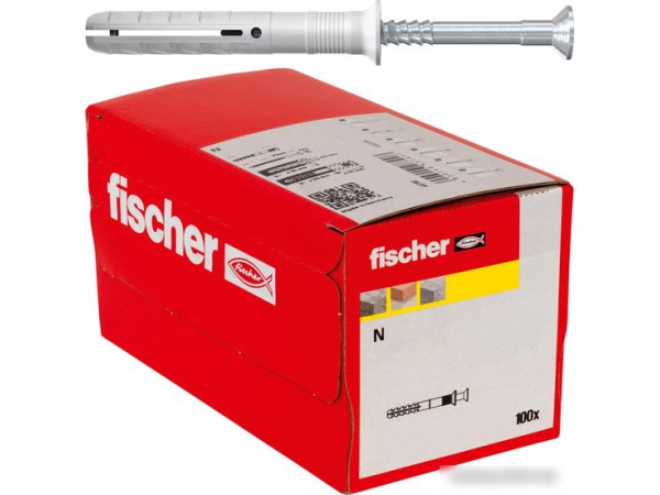 Дюбель-гвоздь Fischer N 6 x 60/30 S 48789 (100 шт)